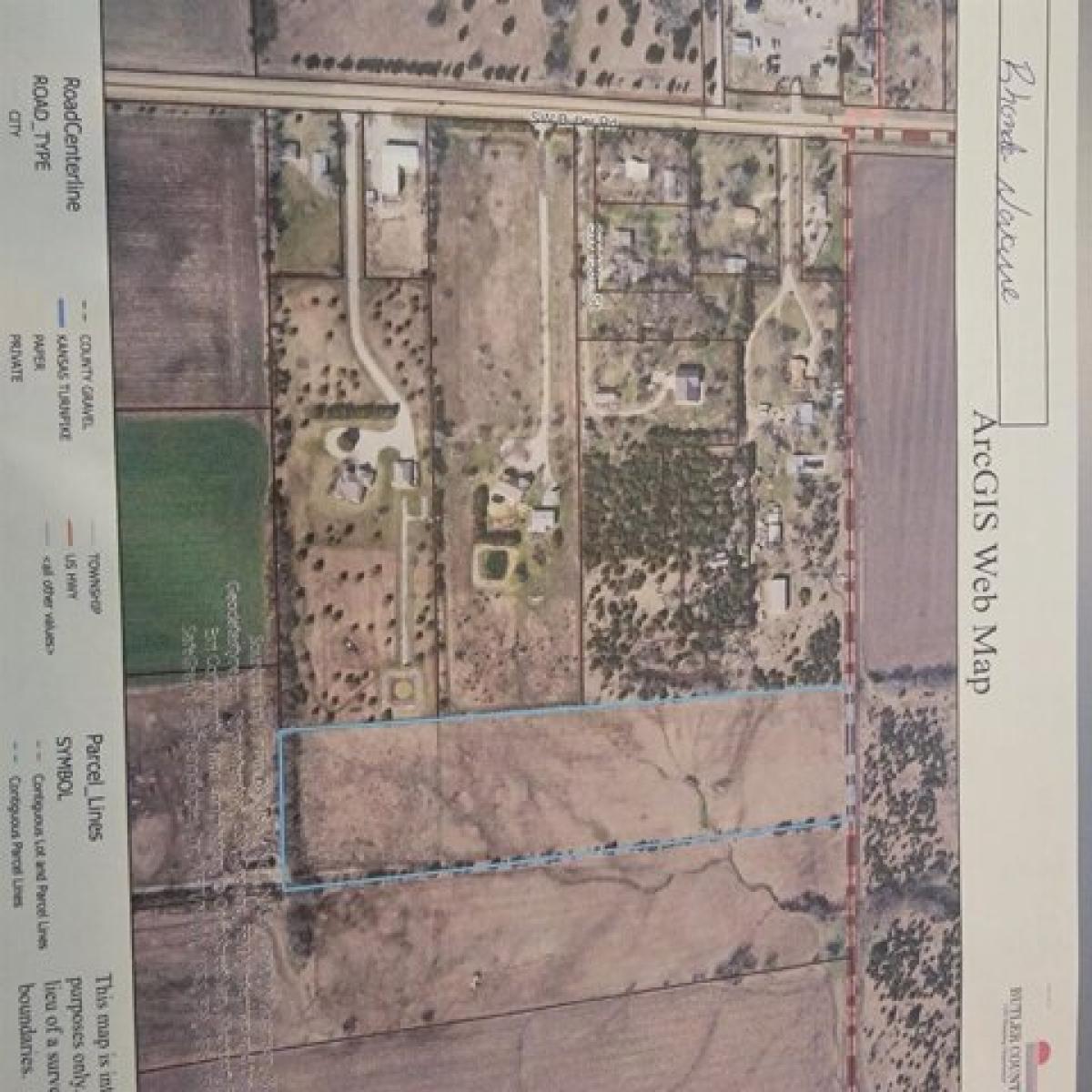 Picture of Residential Land For Sale in Rose Hill, Kansas, United States