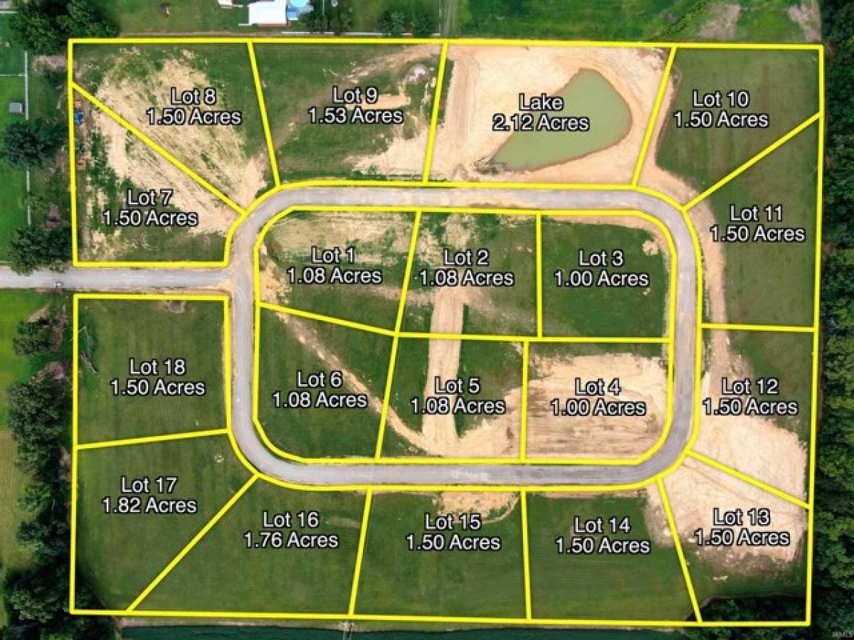 Picture of Residential Land For Sale in Chandler, Indiana, United States