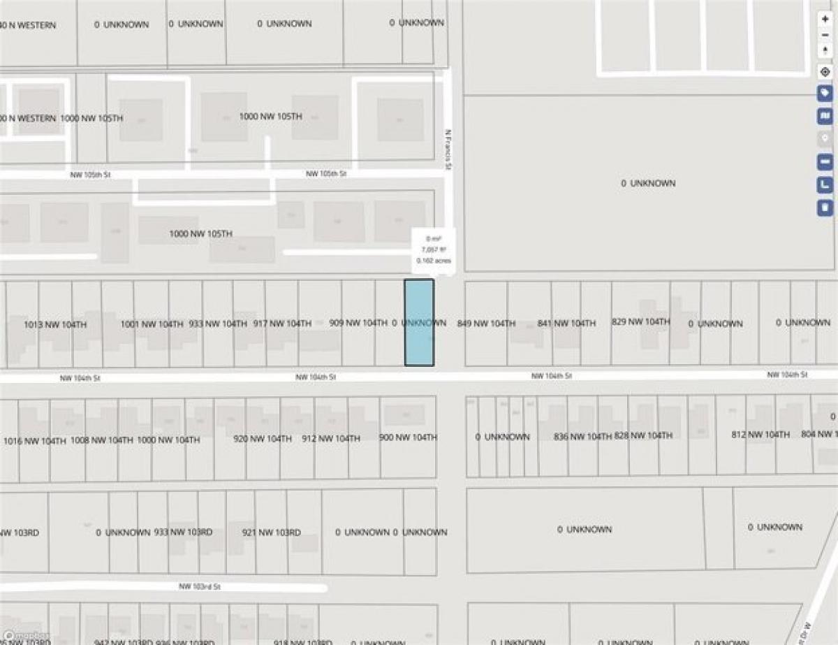 Picture of Residential Land For Sale in Oklahoma City, Oklahoma, United States