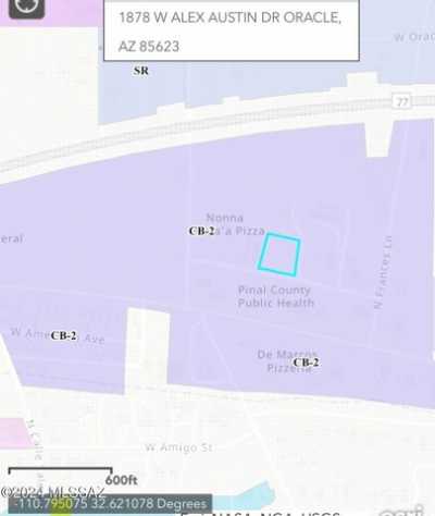 Residential Land For Sale in Oracle, Arizona