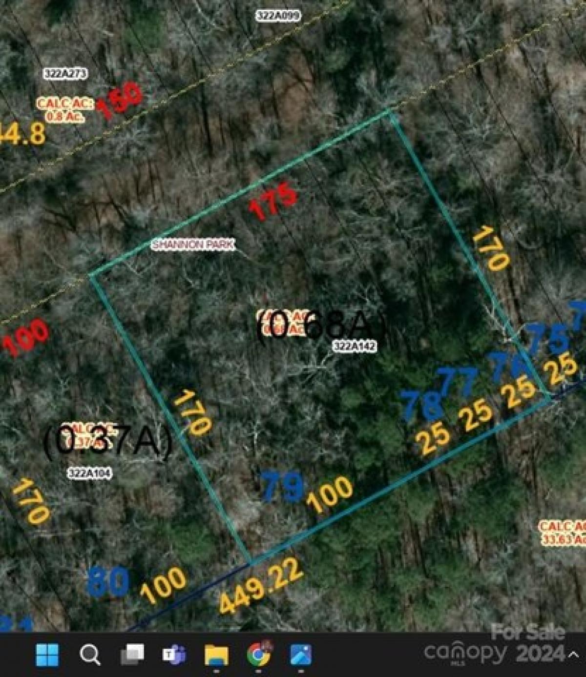 Picture of Residential Land For Sale in Salisbury, North Carolina, United States