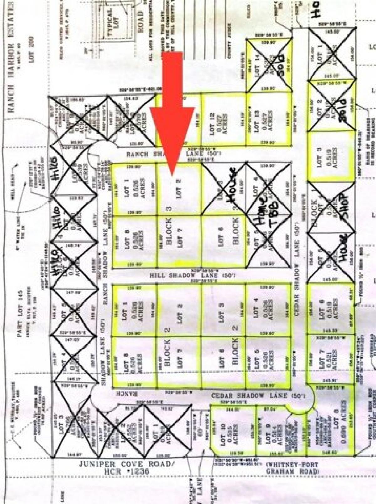 Picture of Residential Land For Sale in Whitney, Texas, United States