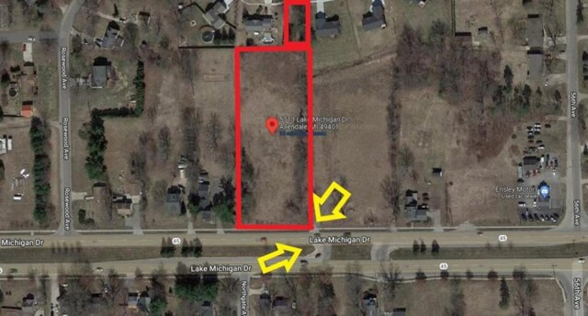 Picture of Residential Land For Sale in Allendale, Michigan, United States