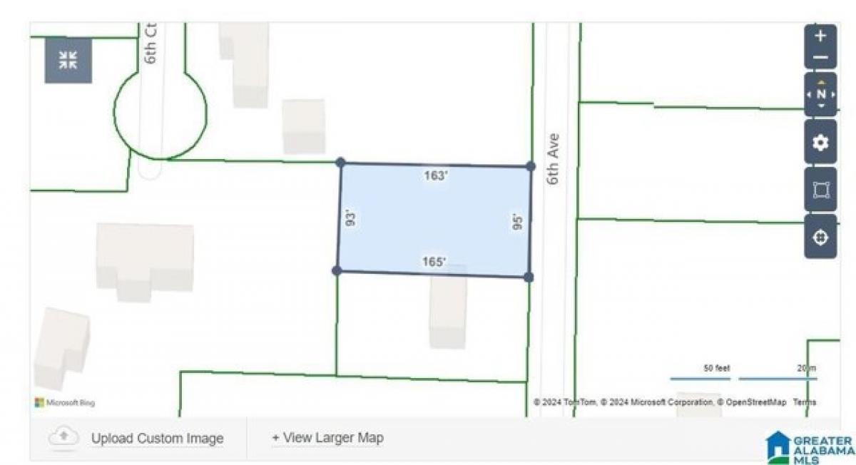 Picture of Residential Land For Sale in Pleasant Grove, Alabama, United States