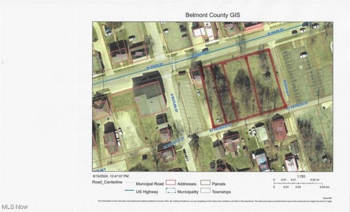 Picture of Residential Land For Sale in Saint Clairsville, Ohio, United States