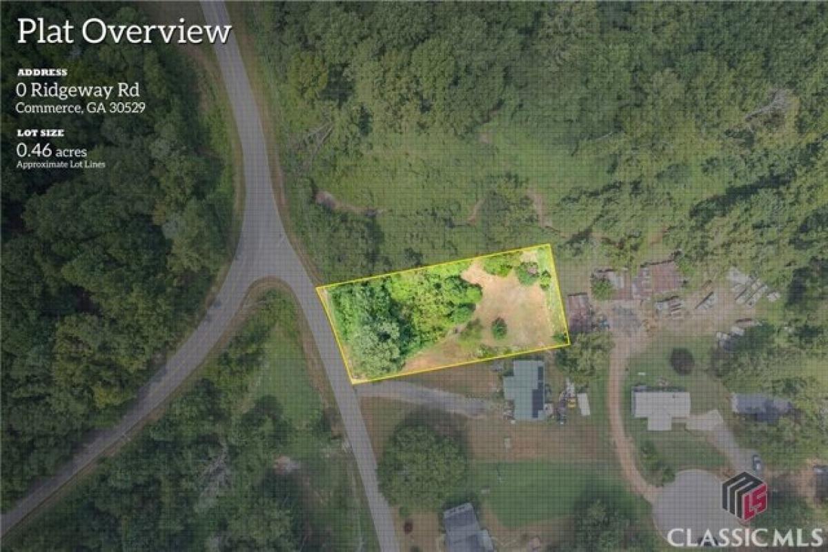 Picture of Residential Land For Sale in Commerce, Georgia, United States