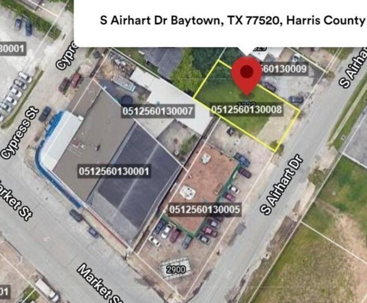 Picture of Residential Land For Sale in Baytown, Texas, United States