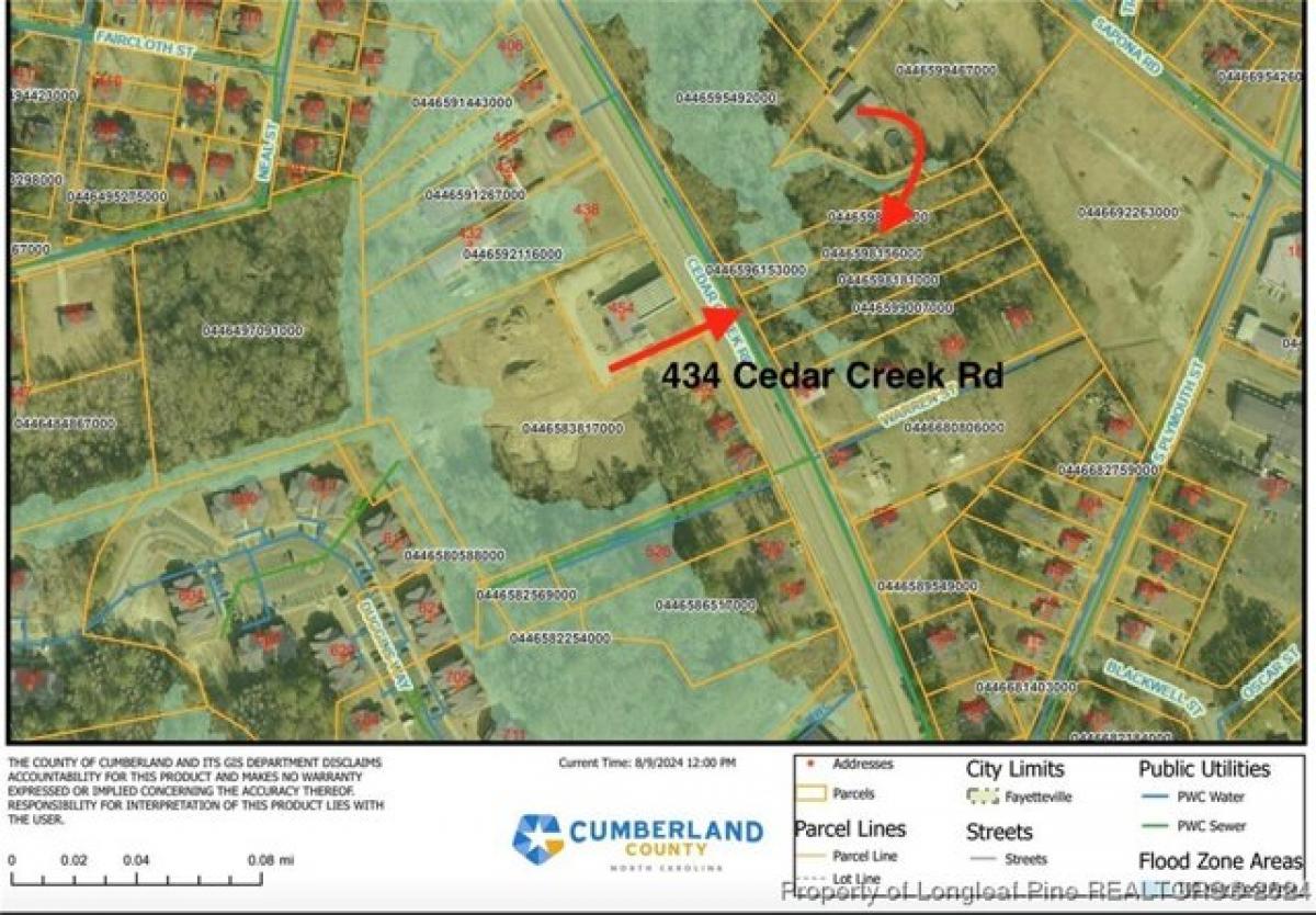 Picture of Residential Land For Sale in Fayetteville, North Carolina, United States