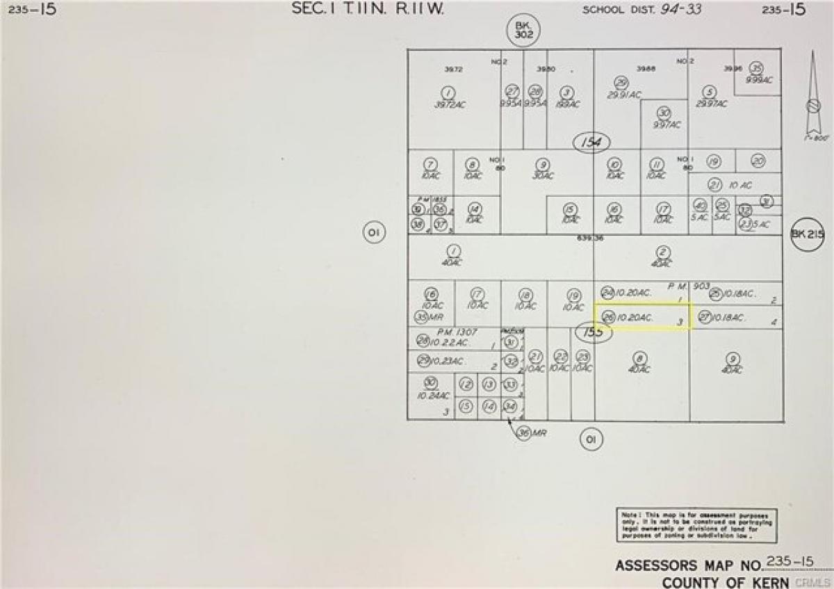 Picture of Residential Land For Sale in California City, California, United States