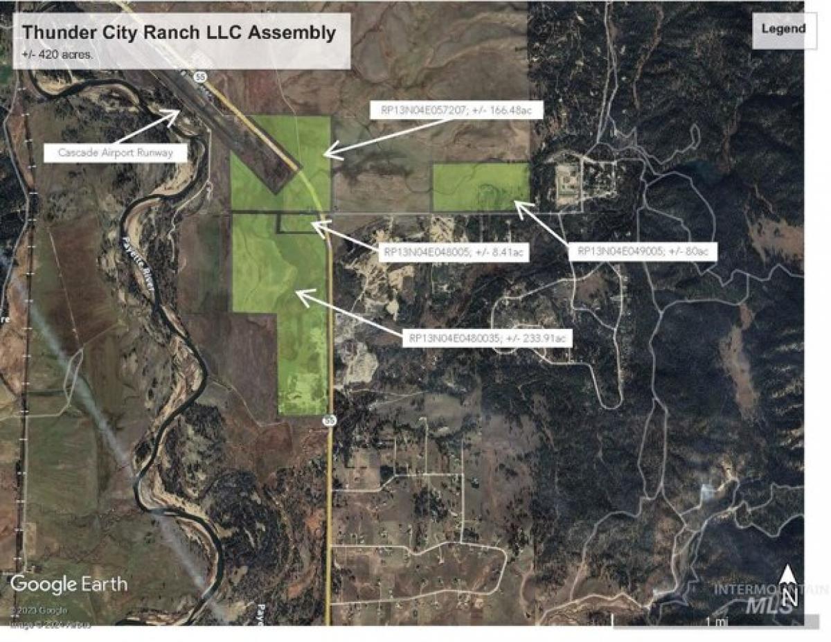 Picture of Residential Land For Sale in Cascade, Idaho, United States