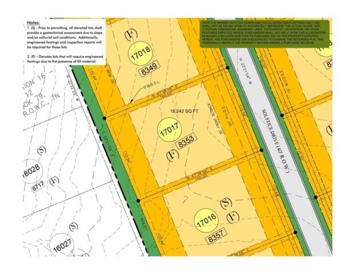 Picture of Residential Land For Sale in College Grove, Tennessee, United States