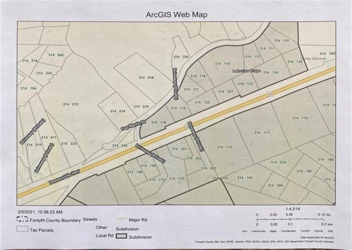 Picture of Residential Land For Sale in Gainesville, Georgia, United States