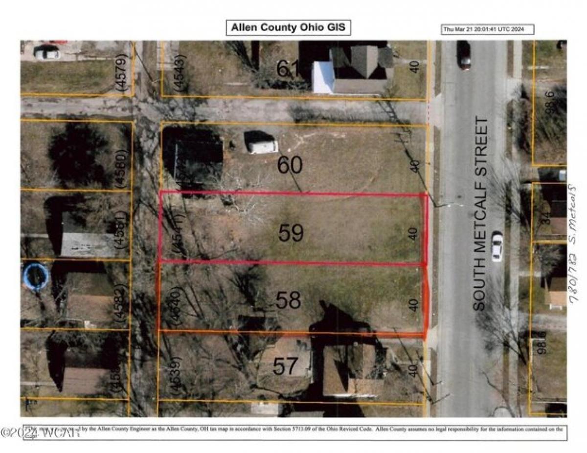 Picture of Residential Land For Sale in Lima, Ohio, United States