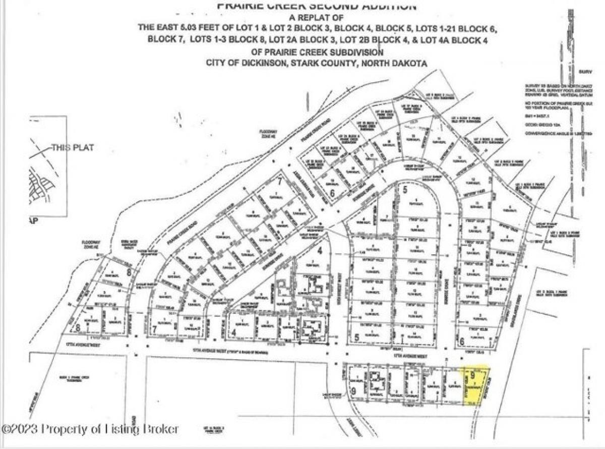 Picture of Residential Land For Sale in Dickinson, North Dakota, United States