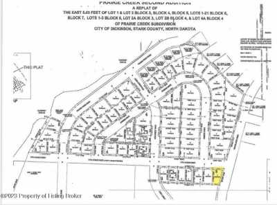 Residential Land For Sale in Dickinson, North Dakota