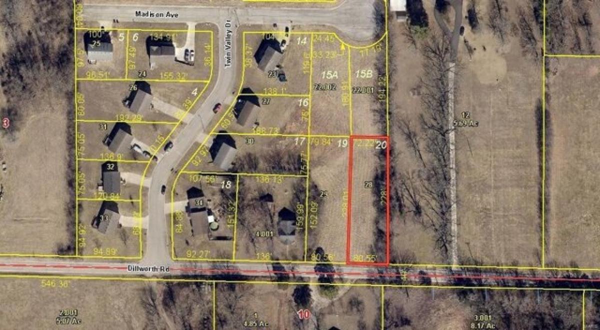 Picture of Residential Land For Sale in Lebanon, Missouri, United States