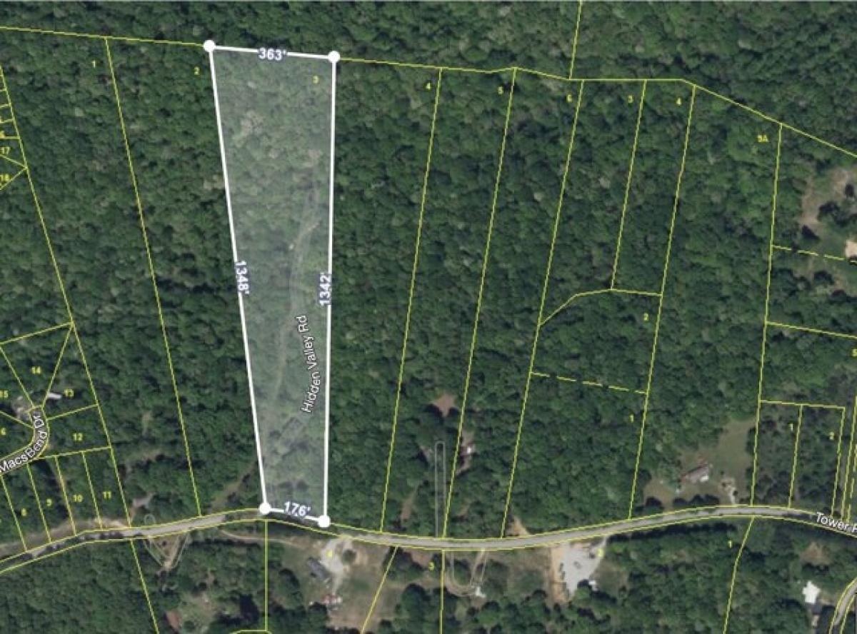 Picture of Residential Land For Sale in Nunnelly, Tennessee, United States