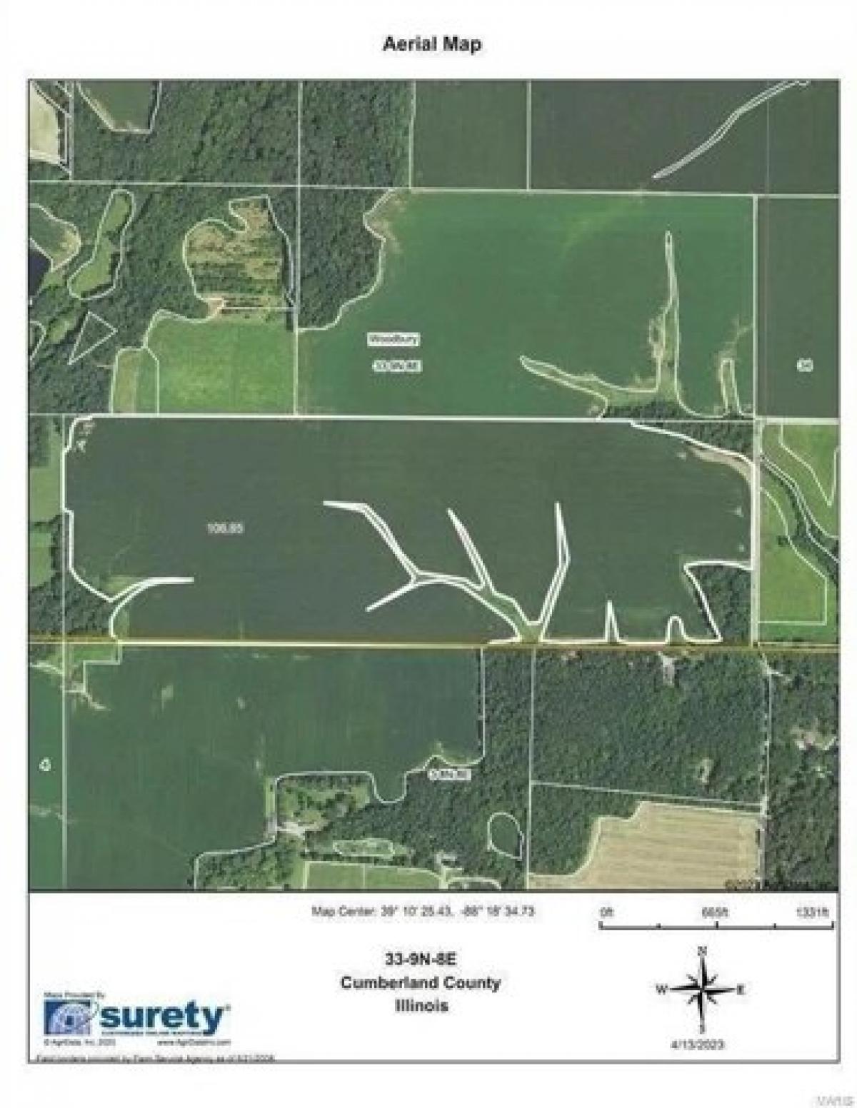 Picture of Residential Land For Sale in Montrose, Illinois, United States