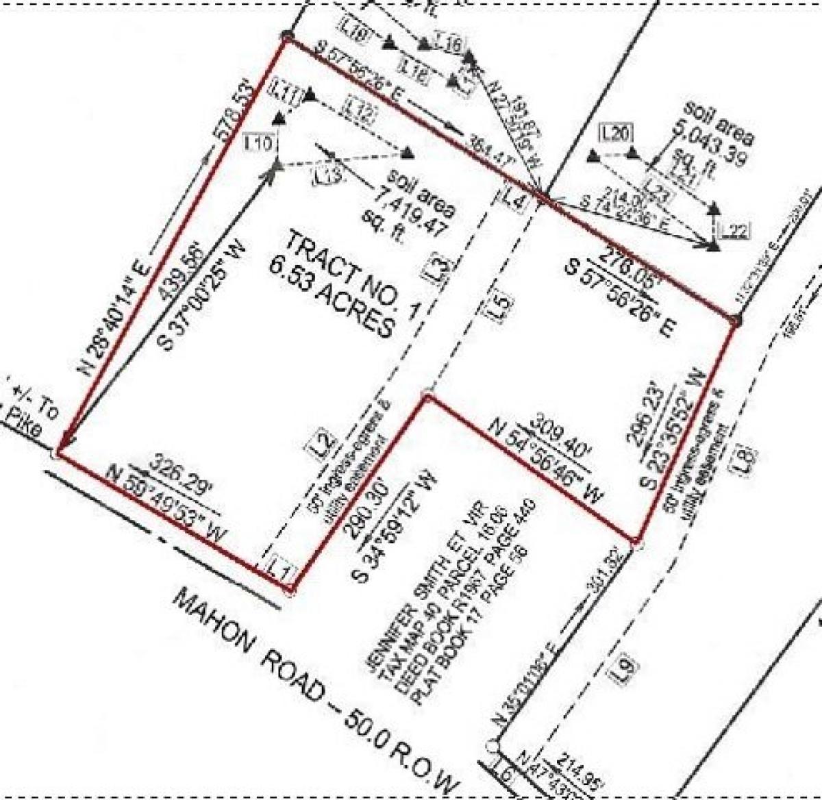 Picture of Residential Land For Sale in Columbia, Tennessee, United States