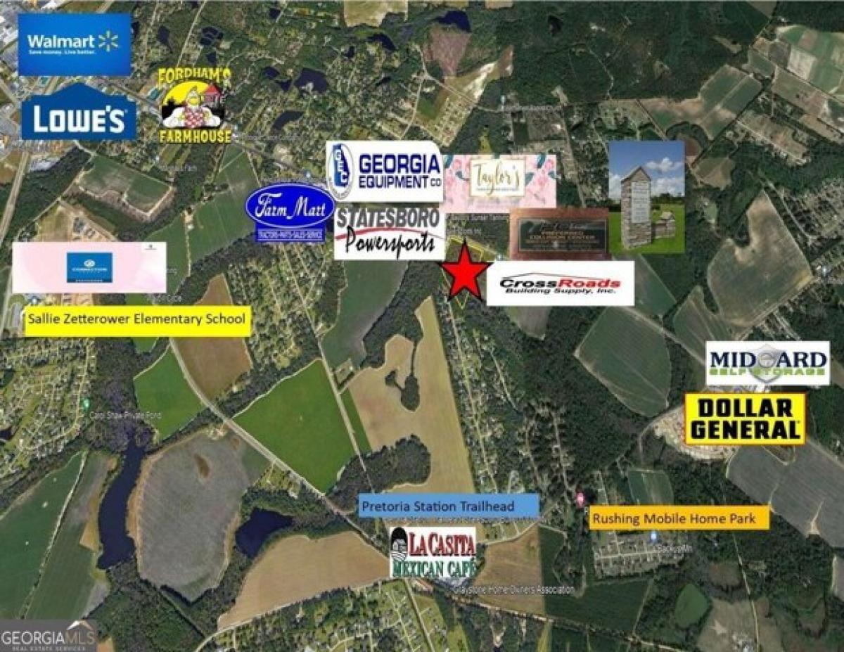 Picture of Residential Land For Sale in Statesboro, Georgia, United States