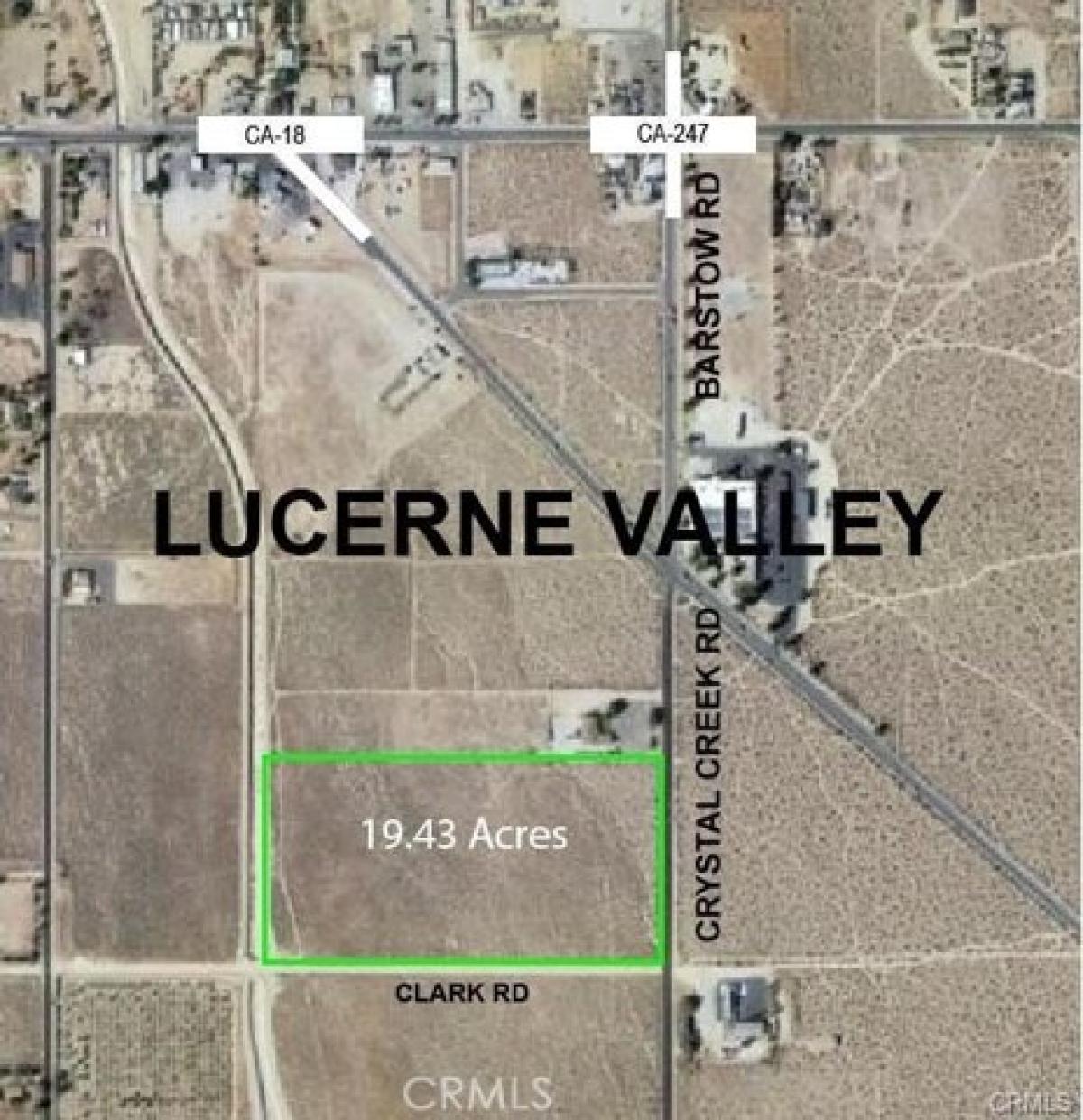 Picture of Residential Land For Sale in Lucerne Valley, California, United States