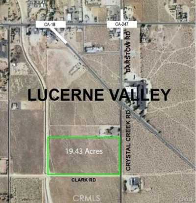 Residential Land For Sale in Lucerne Valley, California