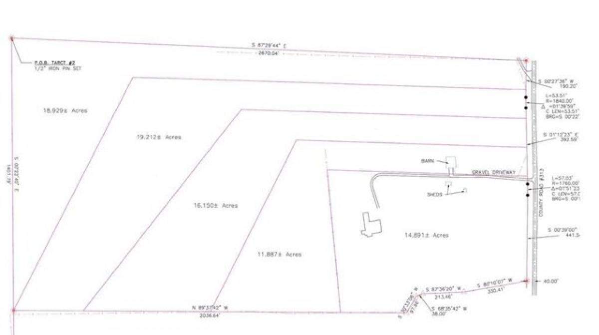 Picture of Residential Land For Sale in Oxford, Mississippi, United States