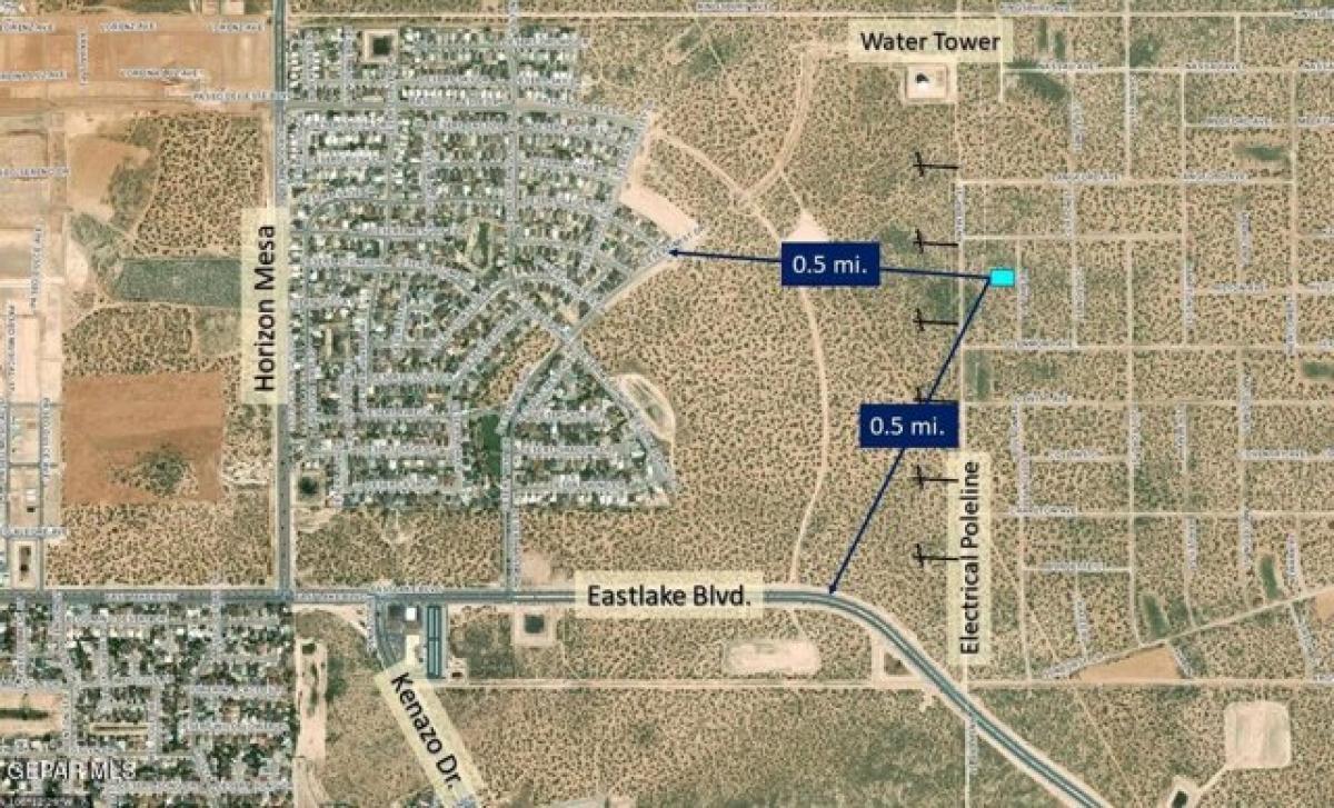 Picture of Residential Land For Sale in El Paso, Texas, United States