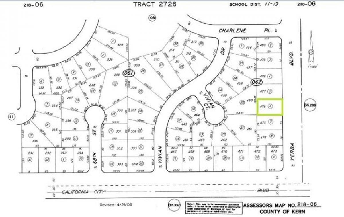 Picture of Residential Land For Sale in California City, California, United States