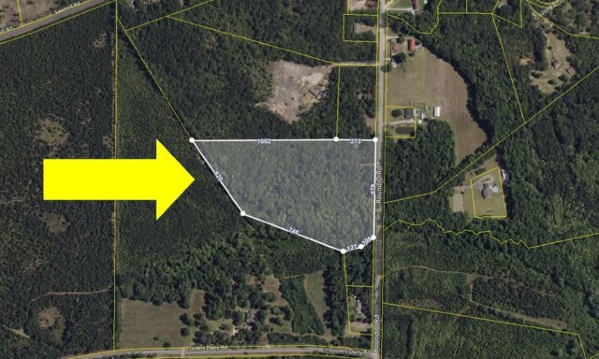 Picture of Residential Land For Sale in Round O, South Carolina, United States