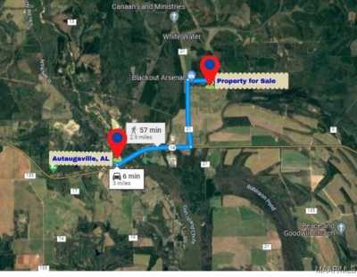 Residential Land For Sale in Autaugaville, Alabama