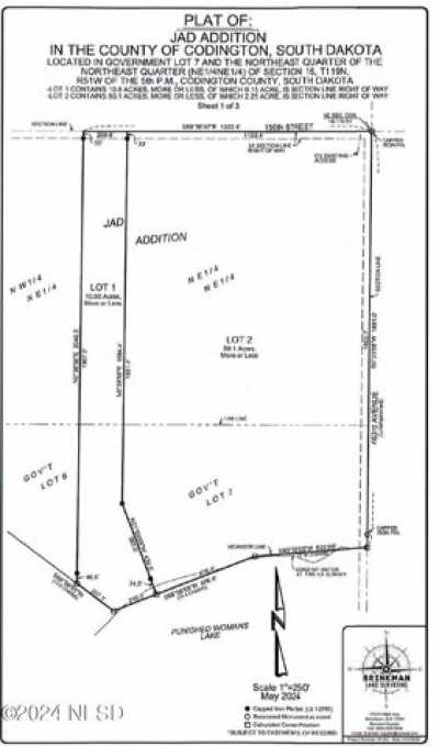 Residential Land For Sale in South Shore, South Dakota