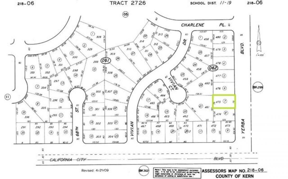 Picture of Residential Land For Sale in California City, California, United States