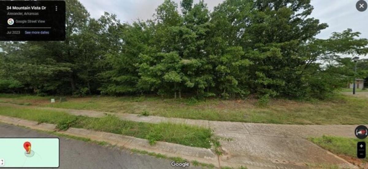 Picture of Residential Land For Sale in Alexander, Arkansas, United States