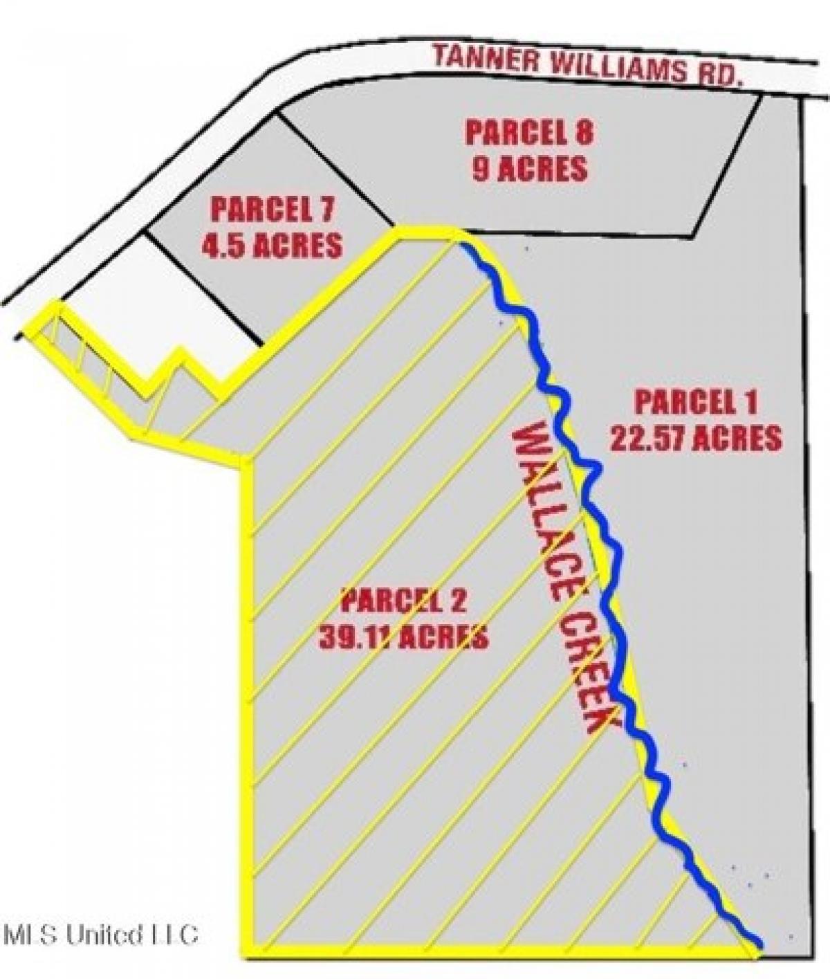 Picture of Residential Land For Sale in Lucedale, Mississippi, United States