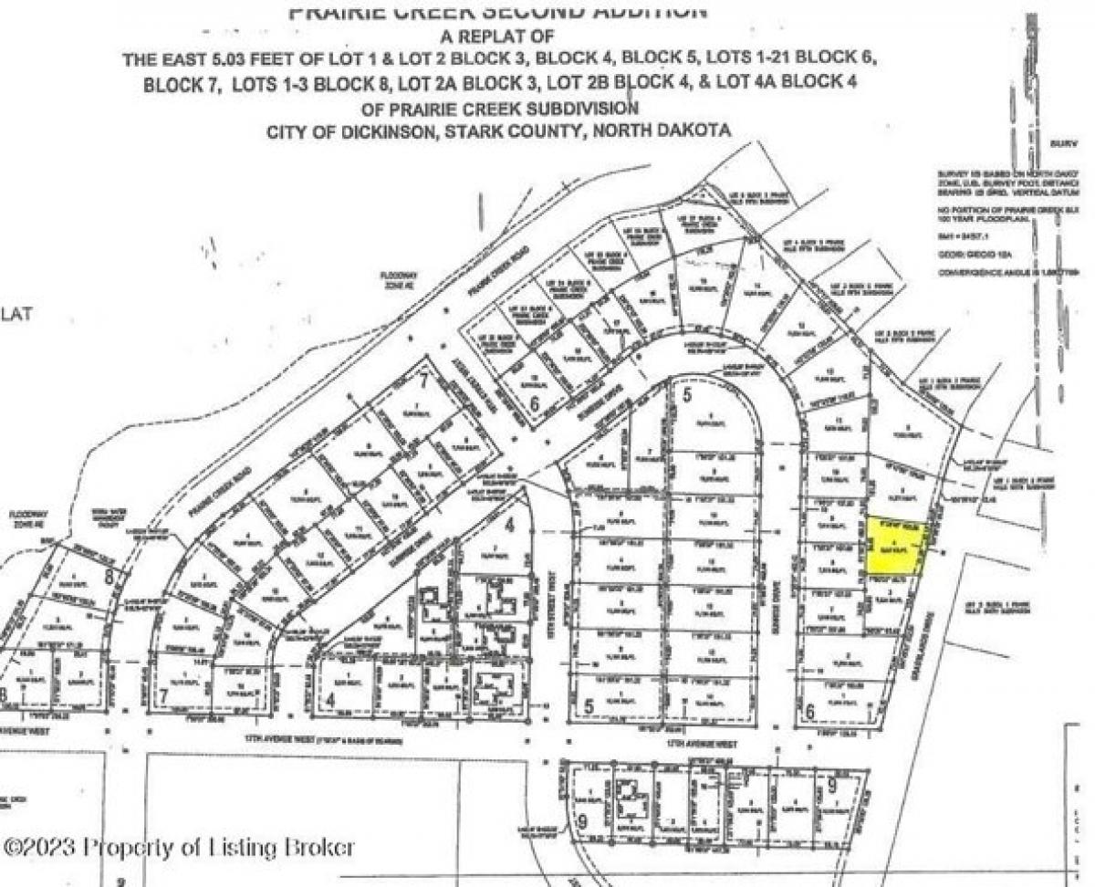 Picture of Residential Land For Sale in Dickinson, North Dakota, United States