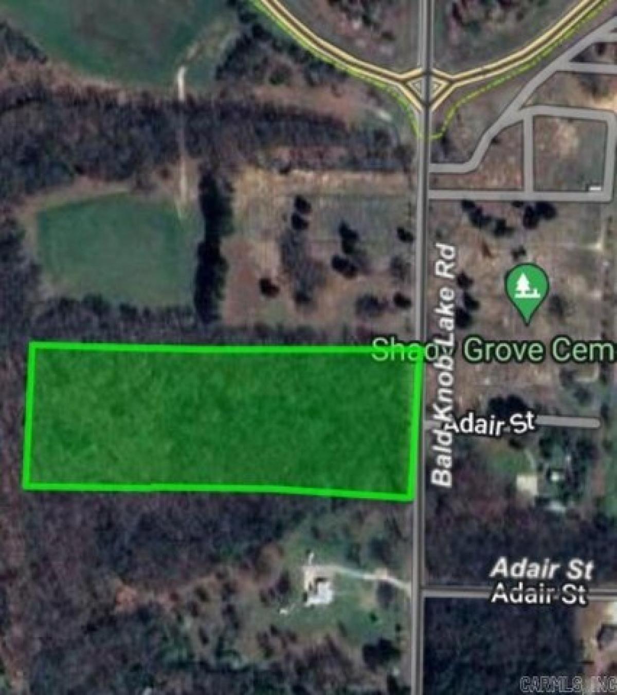 Picture of Residential Land For Sale in Bald Knob, Arkansas, United States