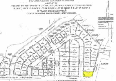 Residential Land For Sale in Dickinson, North Dakota