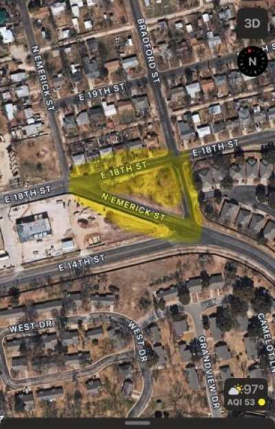 Residential Land For Sale in San Angelo, Texas