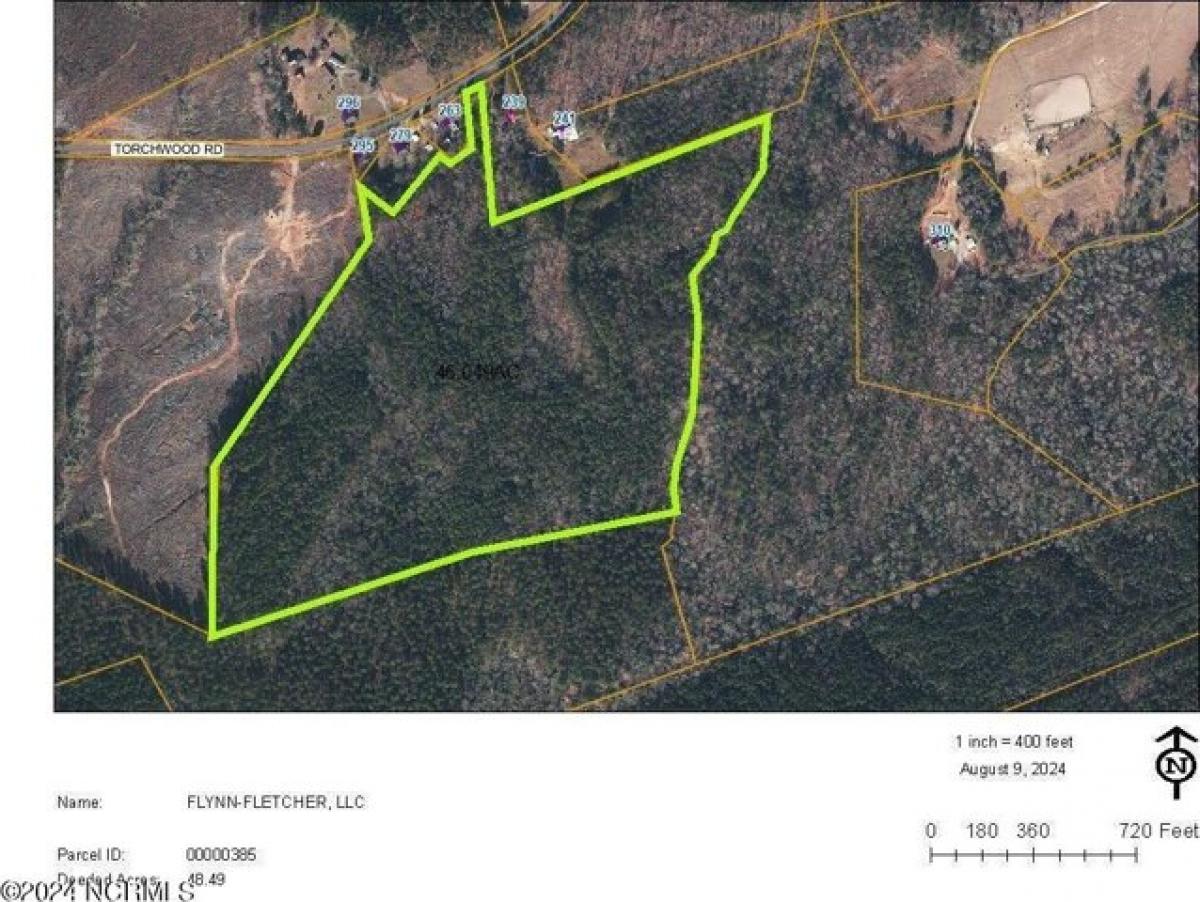 Picture of Residential Land For Sale in Carthage, North Carolina, United States