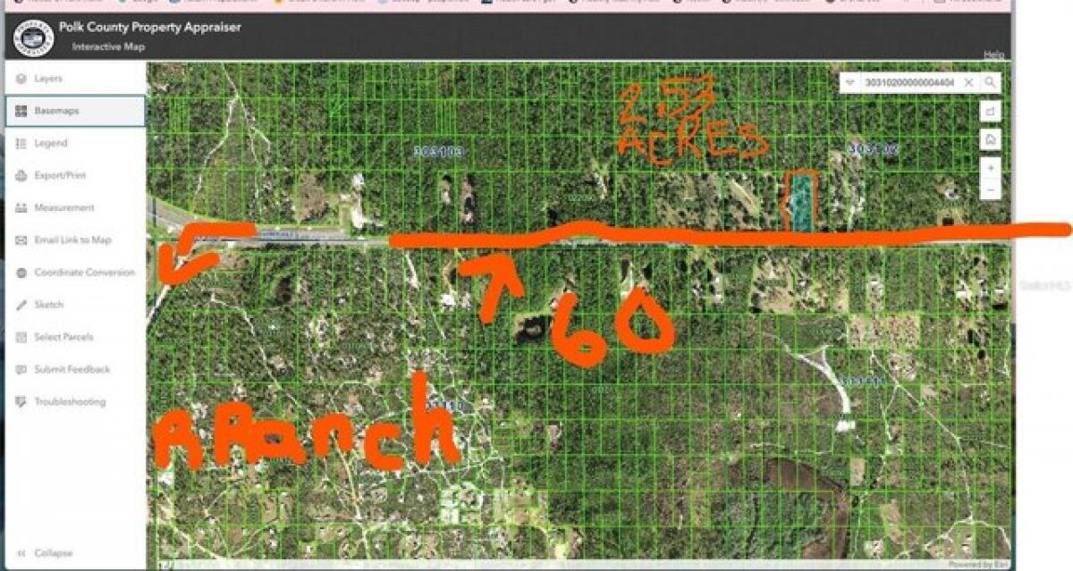 Picture of Residential Land For Sale in Lake Wales, Florida, United States