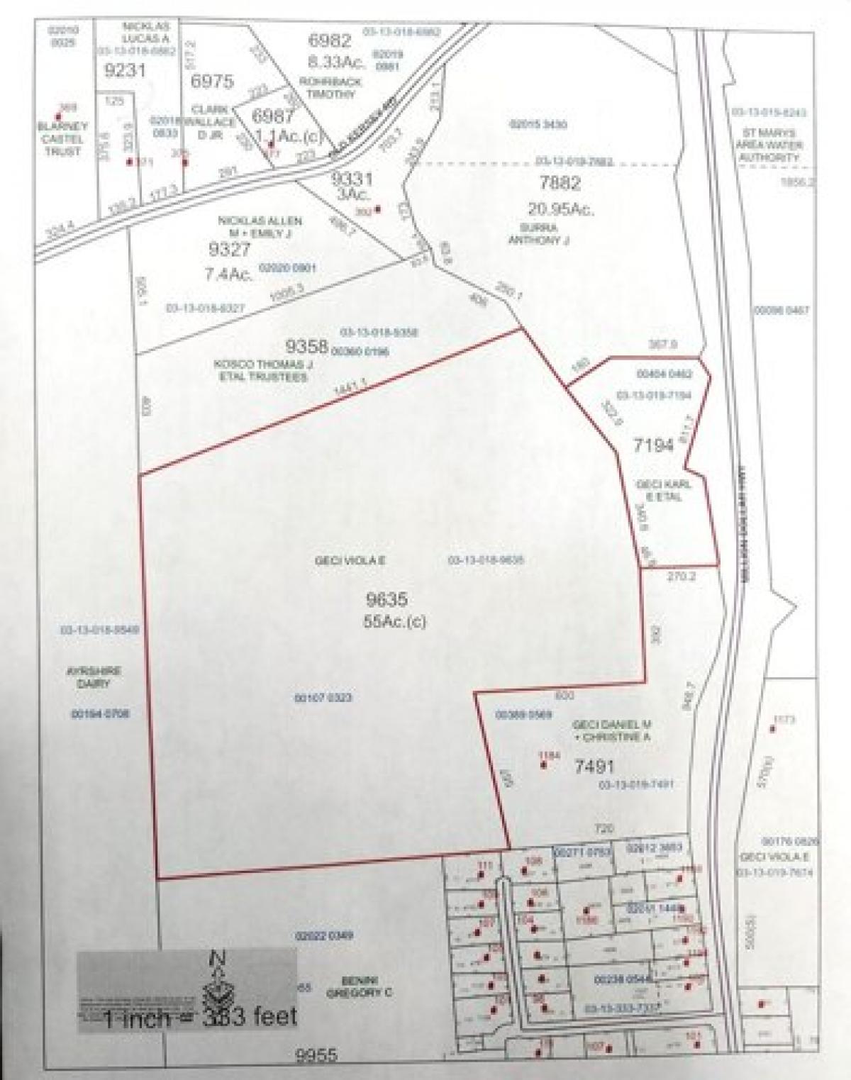 Picture of Residential Land For Sale in Kersey, Pennsylvania, United States