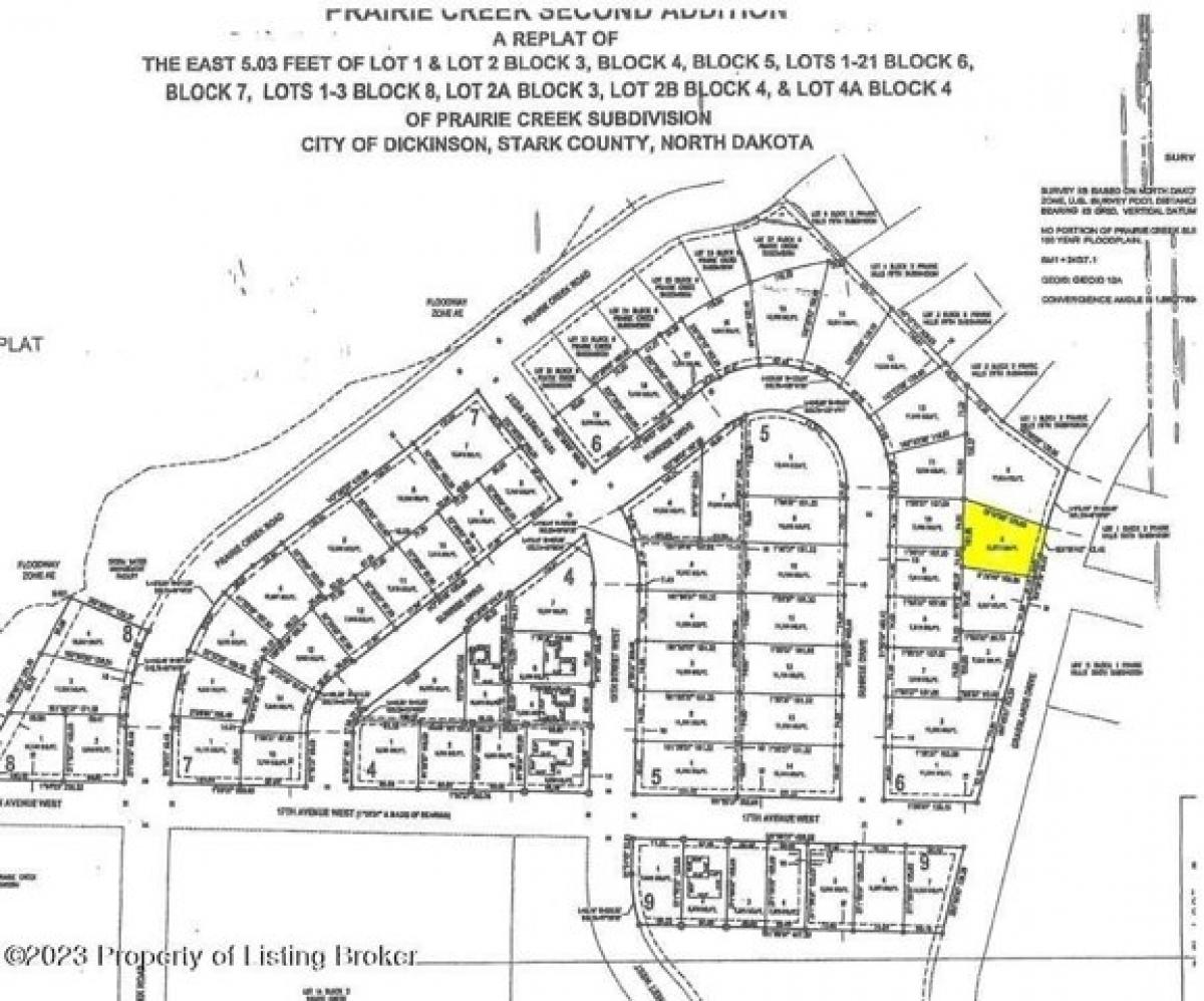 Picture of Residential Land For Sale in Dickinson, North Dakota, United States