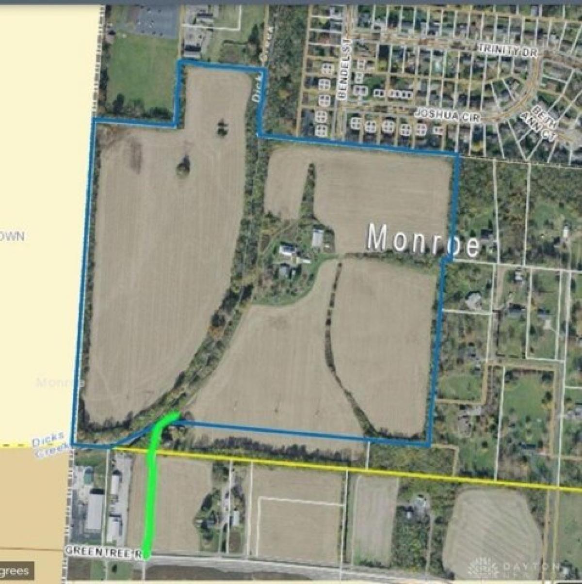 Picture of Residential Land For Sale in Monroe, Ohio, United States