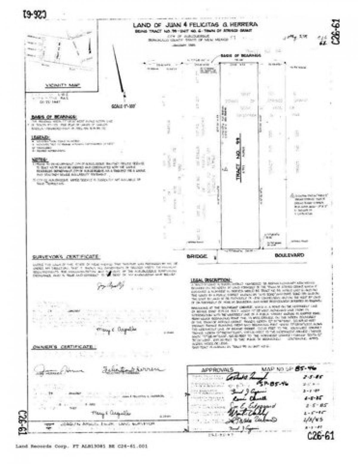 Picture of Residential Land For Sale in Albuquerque, New Mexico, United States