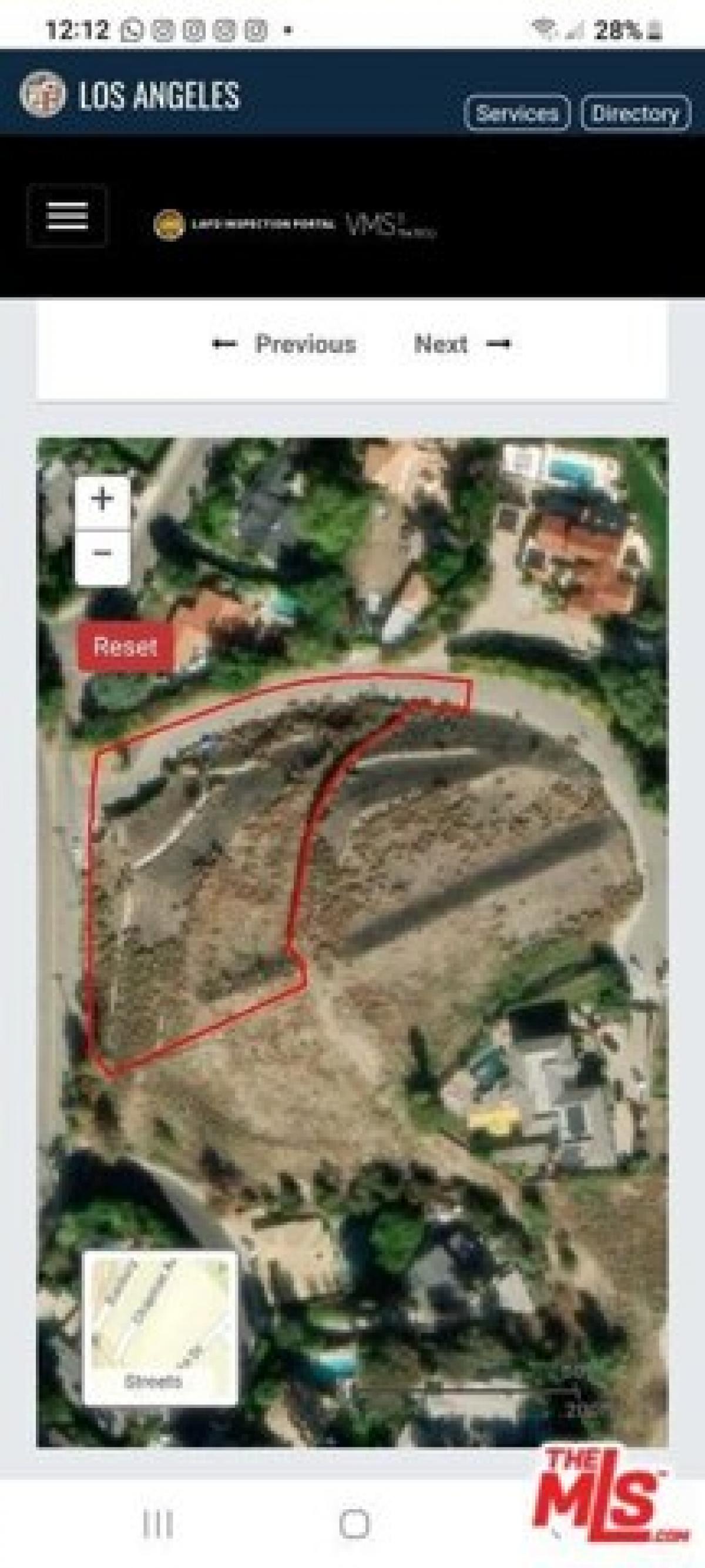 Picture of Residential Land For Sale in Tarzana, California, United States