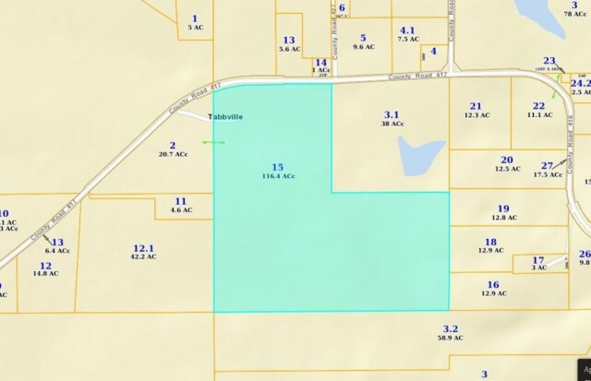 Picture of Residential Land For Sale in Houston, Mississippi, United States