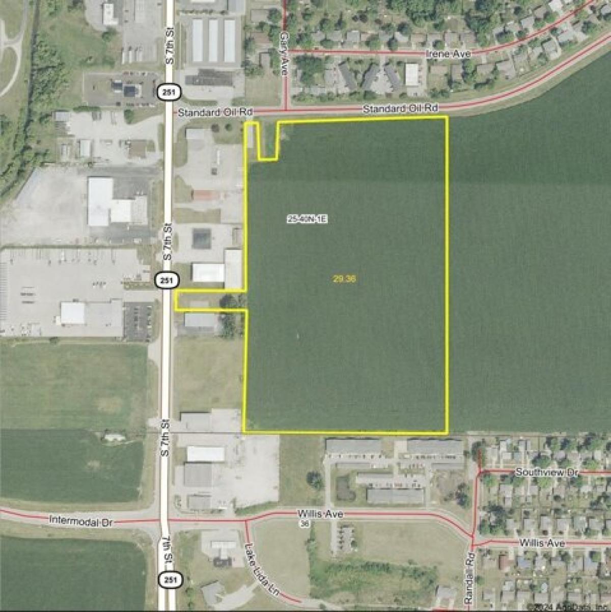 Picture of Residential Land For Sale in Rochelle, Illinois, United States