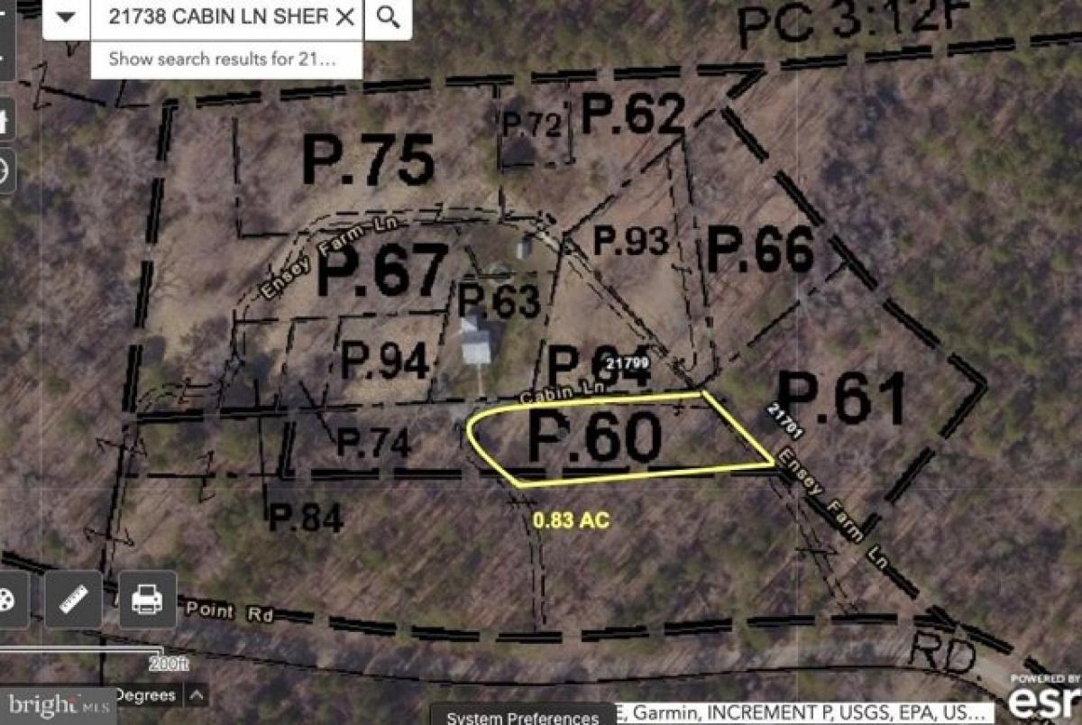 Picture of Residential Land For Sale in Sherwood, Maryland, United States