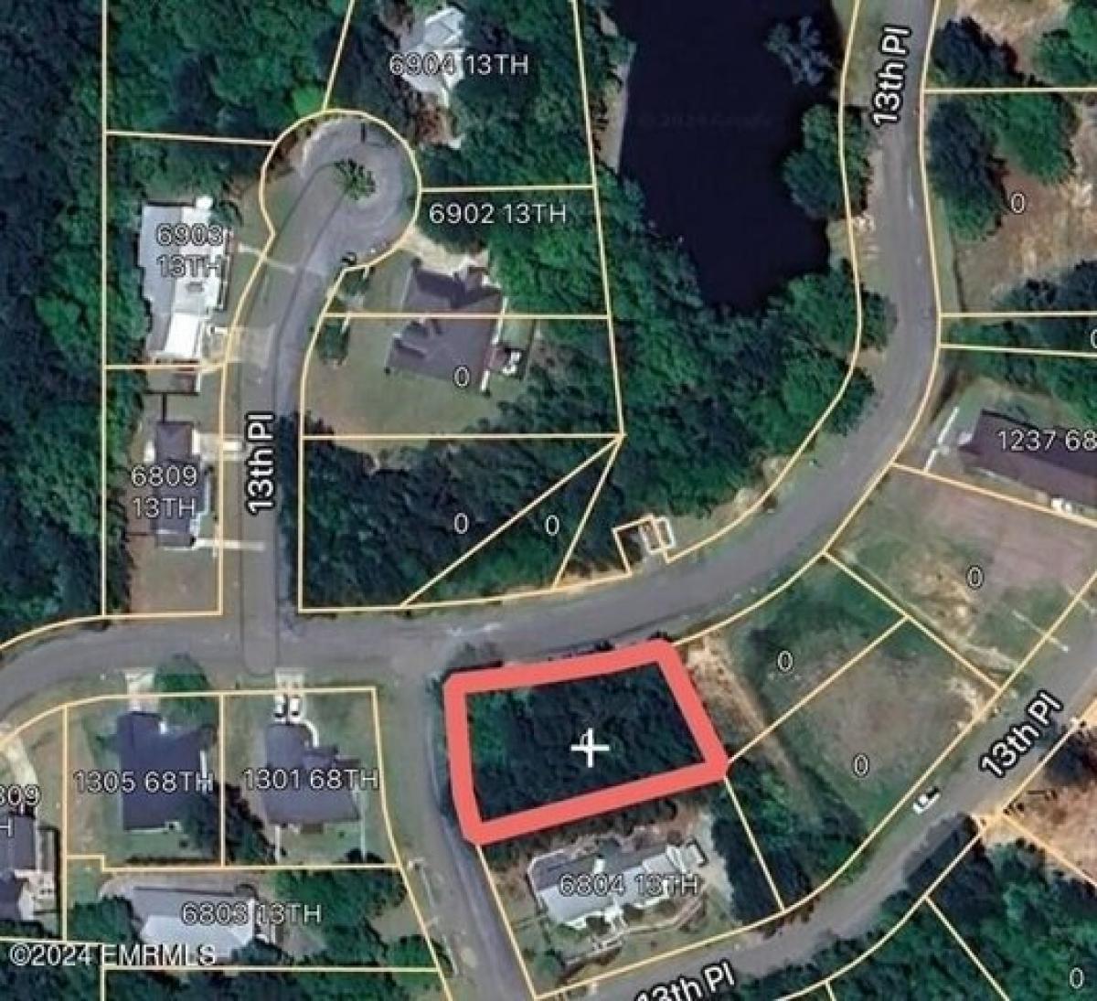 Picture of Residential Land For Sale in Meridian, Mississippi, United States